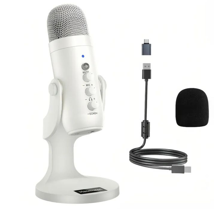 микрофон Haomuren k66 для ПК/телефона