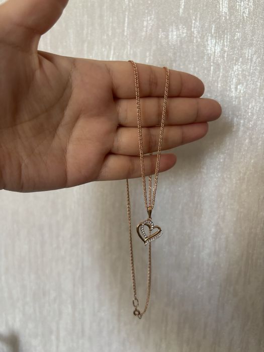 Цепь с кулоном новая