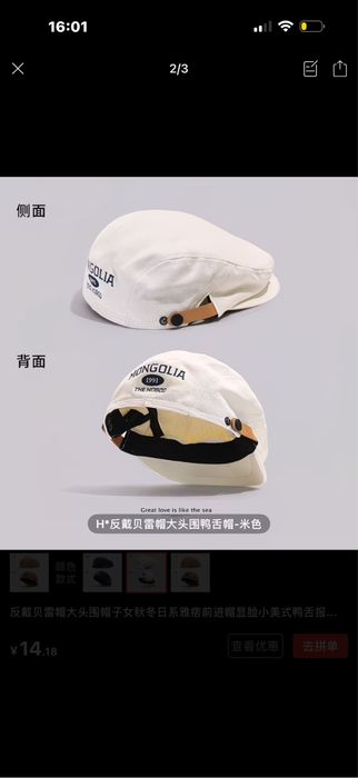 Головной убор kangol