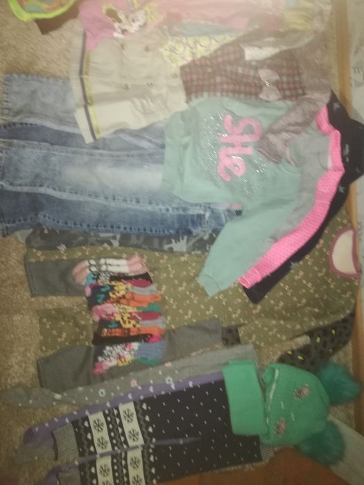 Пакет вещей на девочку