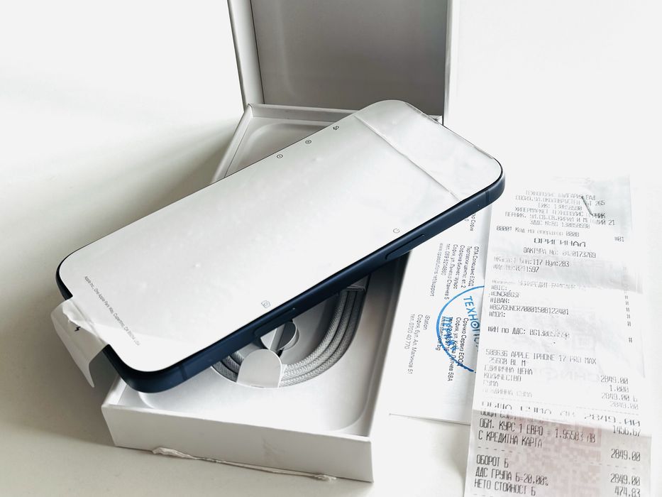 Iphone 17 Pro Max 256GB Blue 99% Батерия! Гаранция