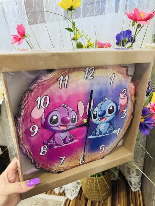 Ceas de perete lilo & stitch