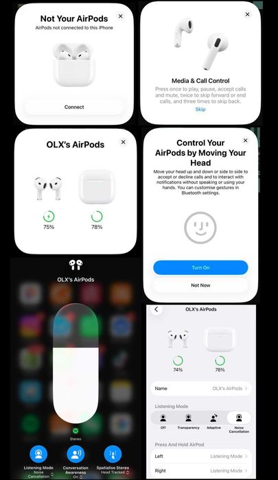 Airpods 4 ANC Air Pods 4th Generation Type C ANC