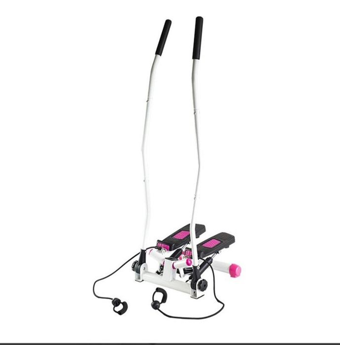 Stepper Twist cu manere si corzi HMS S3085- roz