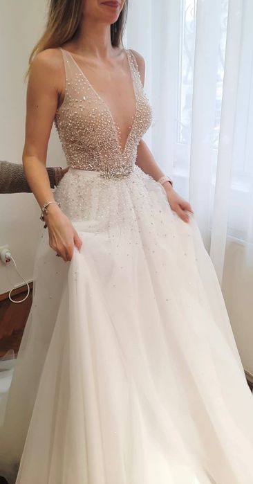 Rochie mireasa La Novia mărime XS-S 34-36