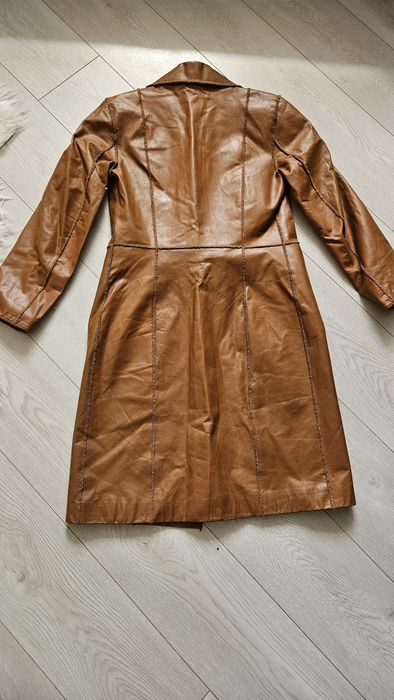 Geaca lunga piele
