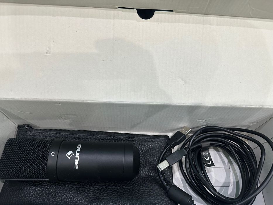 Микрофон за стрийминг или подкасти Auna