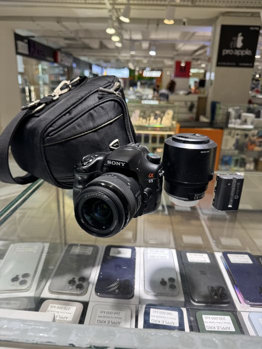 Камера SONY A65 с обьективами