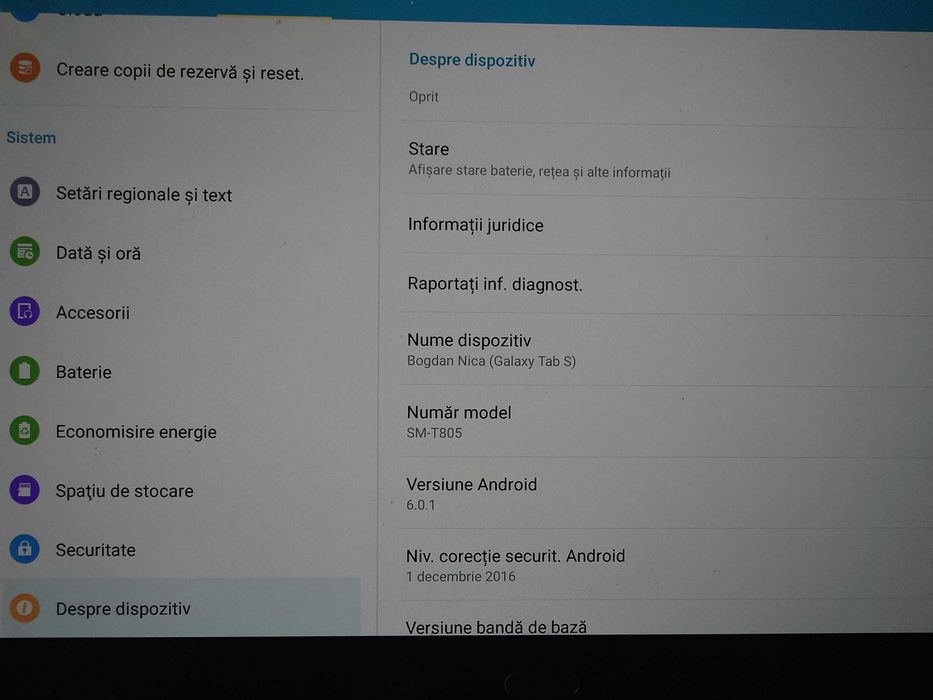 Samsung Galaxy Tab S 10.5 LTE SM-T805