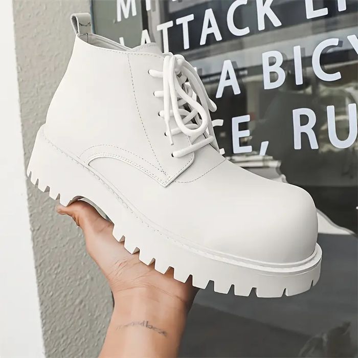 Ботинки белые 43 размер