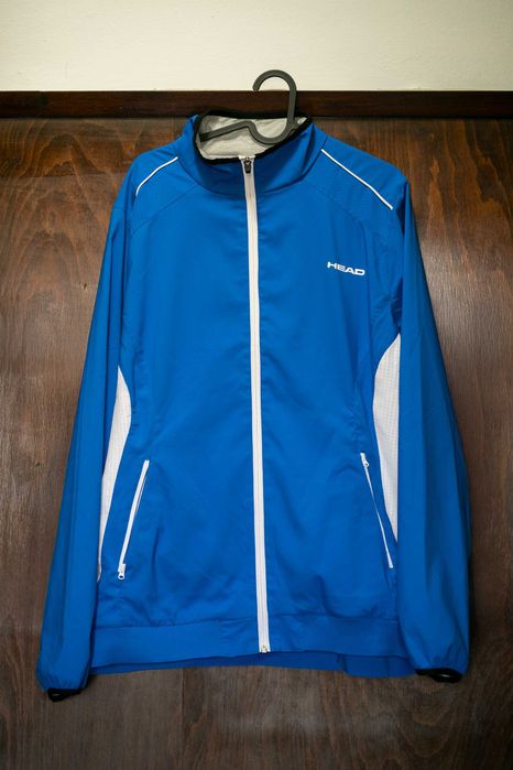 Ново спортно/тенис яке - Head Club Woven Jacket B [синьо, L]