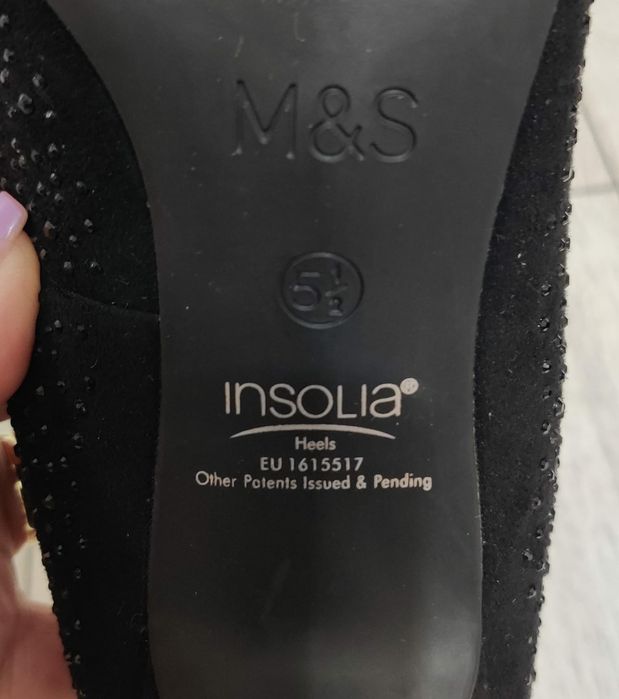 Încălțări/ pantofi eleganți de damă. Mărimea 38,5. Marks & Spencer