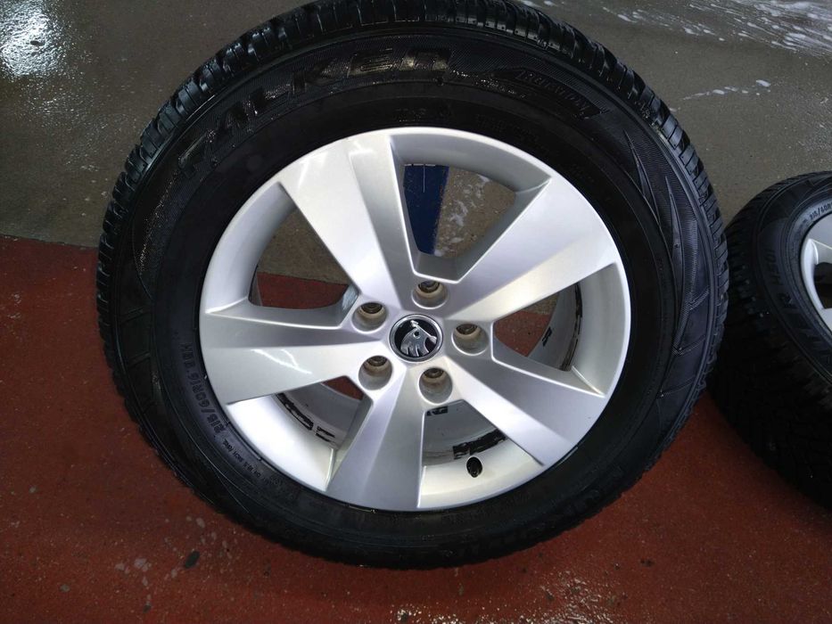 Продавам употребявани алуминиеви джанти 16 " за Шкода Superb