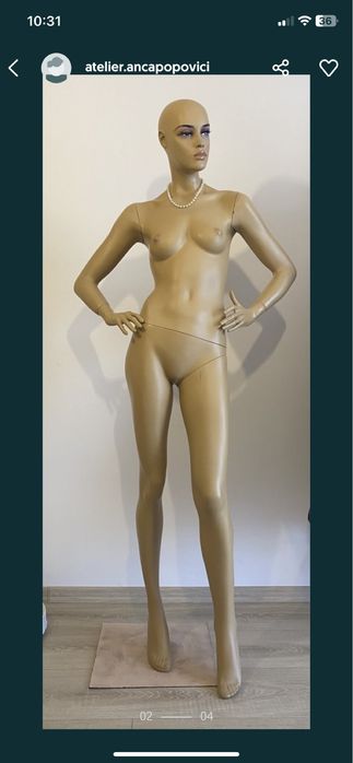 Saboti si mocasini si manechin