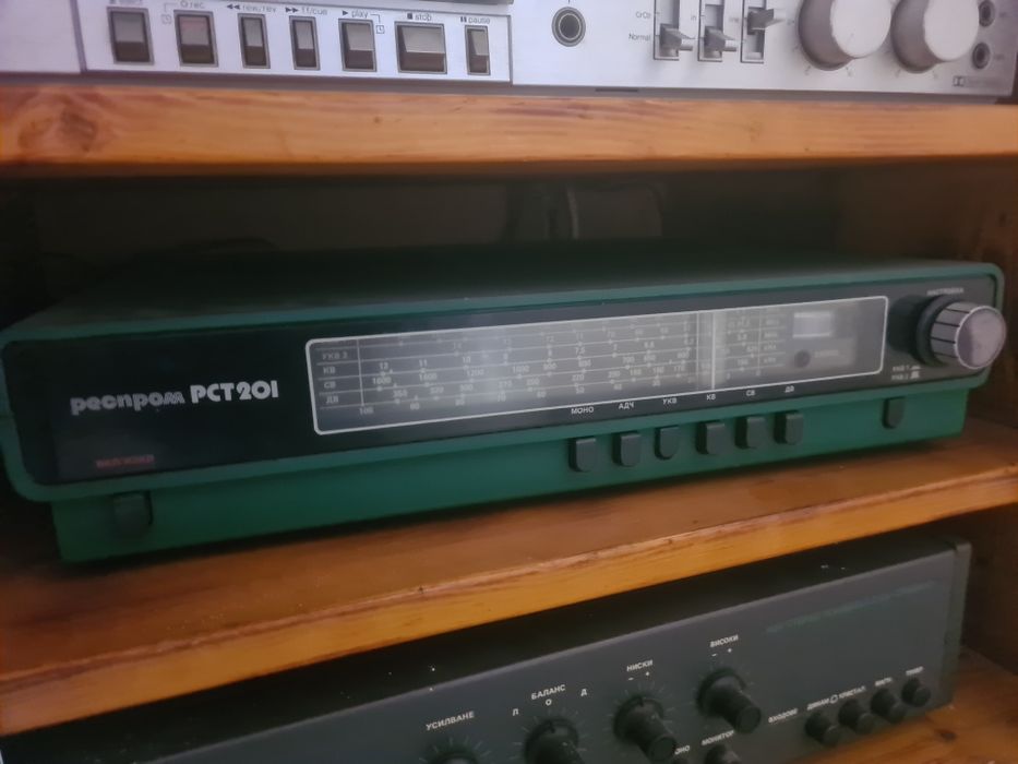 Technics RS M205 , Усилвател студио 2, радиоприемник Респром РСТ 201
