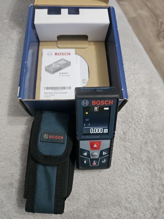 Telemetru cu laser Bosch Glm 50C Bluetooth