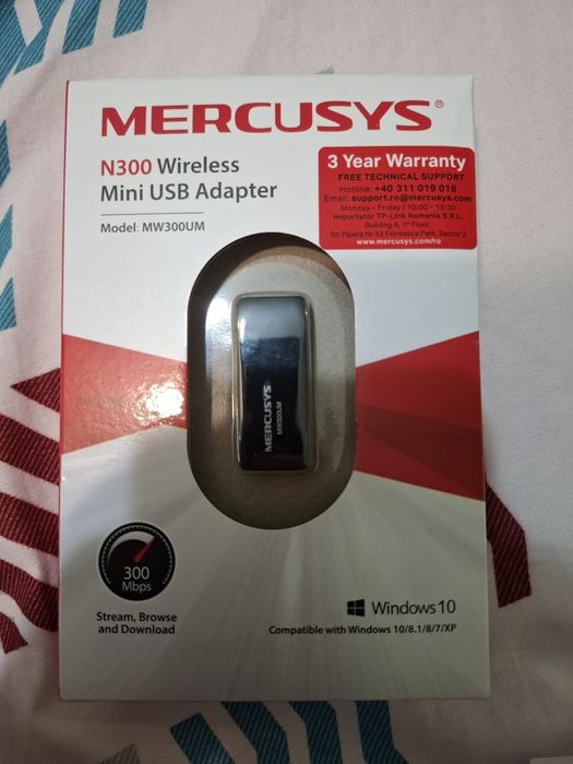 Stick Mercusys de instalare windows