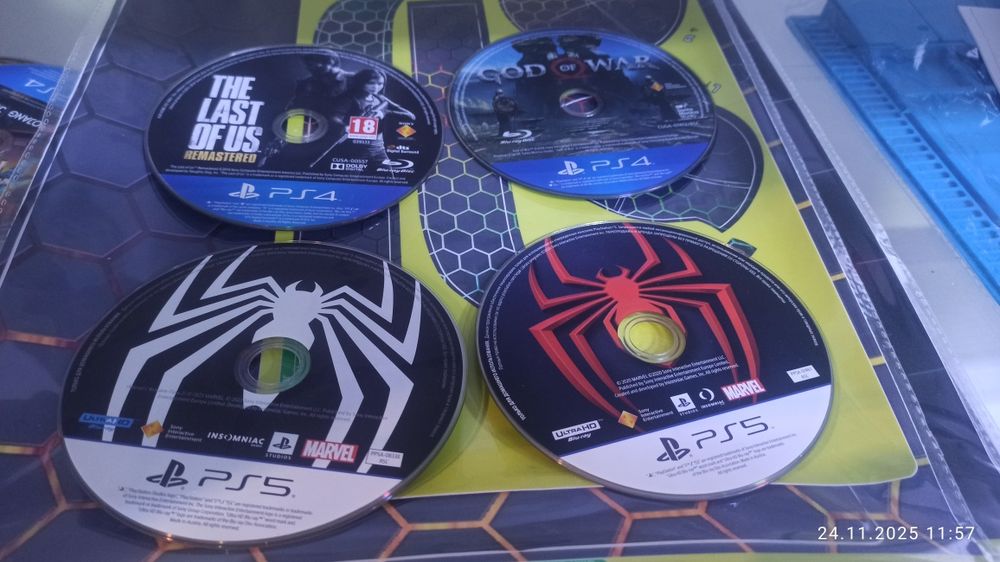 Sony playstation диски пс4 и пс5