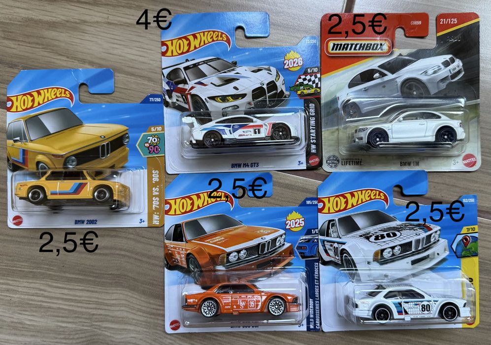 Hot wheels BMW - 5бр