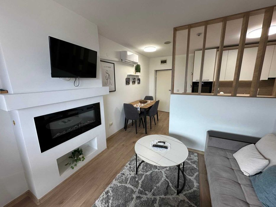 Двустаен апартамент с уникална гледка в комплекс Orbilux, Банско