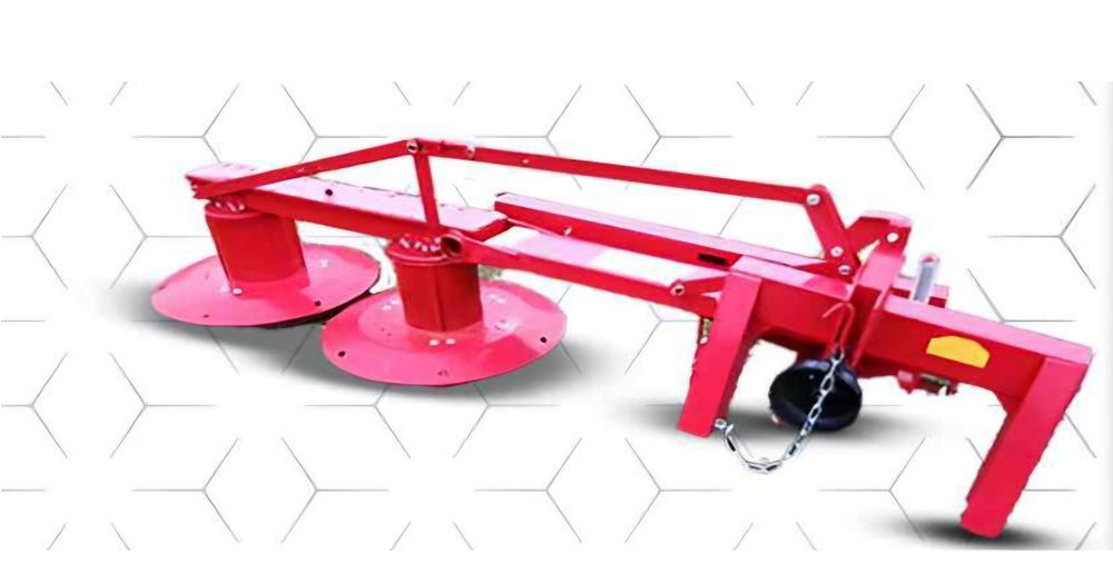 Икки дискли ротарли косилка