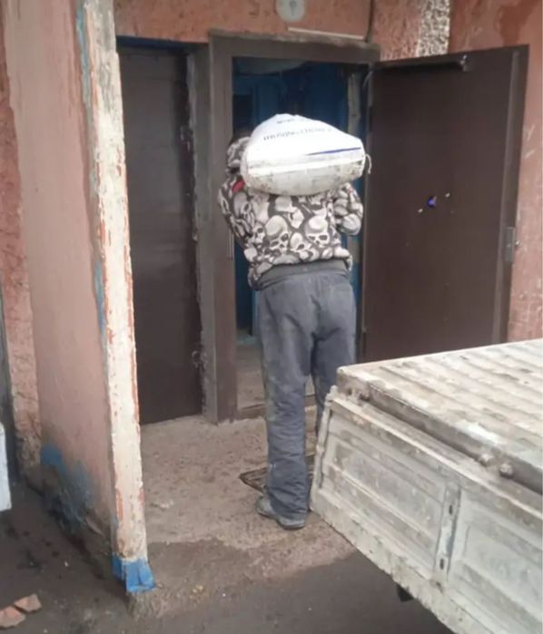 Песок молодецкий мешками