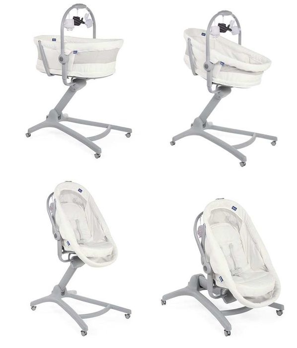 Cosulet Chicco Baby Hug AIR 4 in 1 (inclus kit masă, 2 saltele, 2 cearșafuri)