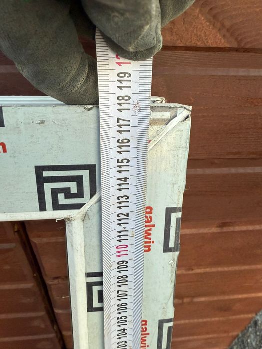 Пластиковое окно глухое