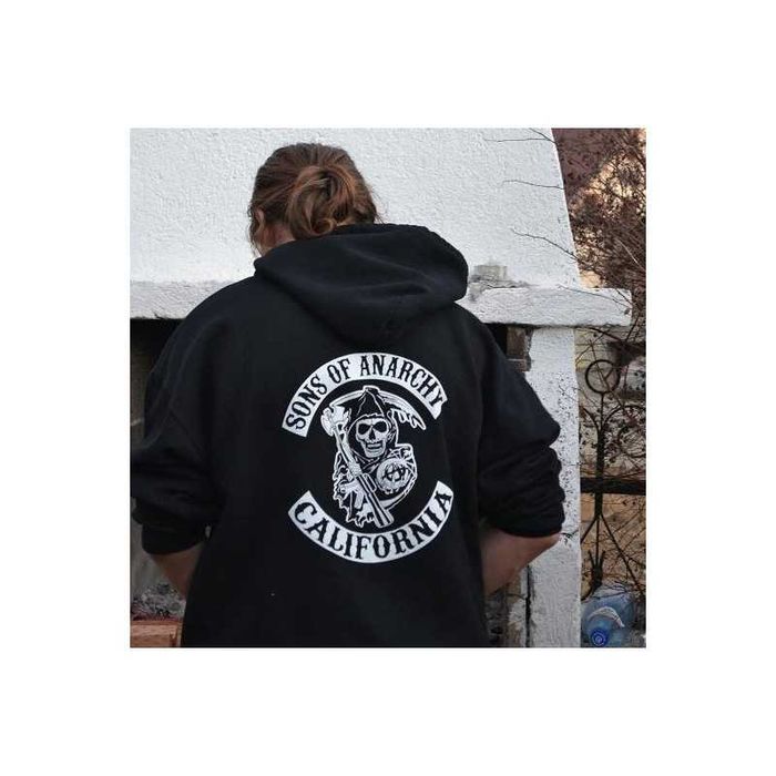 Bluza - Hanorac din film moto Sons of Anarchy - SAMCRO - Unisex