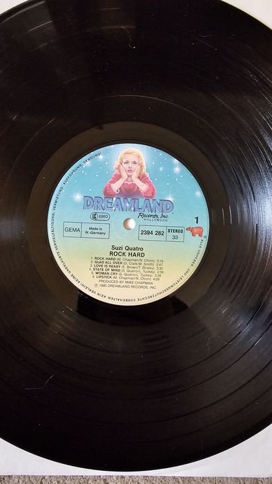 Продается виниловая пластинка SUZI QUATRO-ROCK HARD,1980 г.