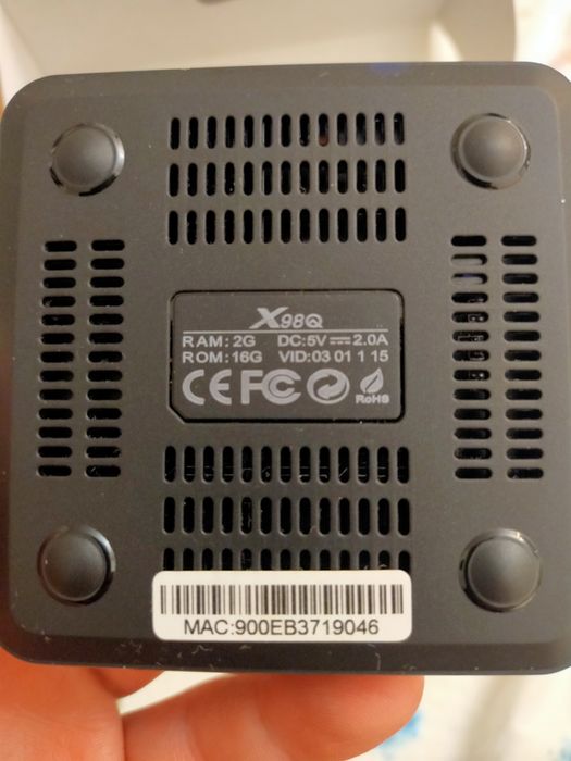 Тв бокс Х-98.2/16.4к.