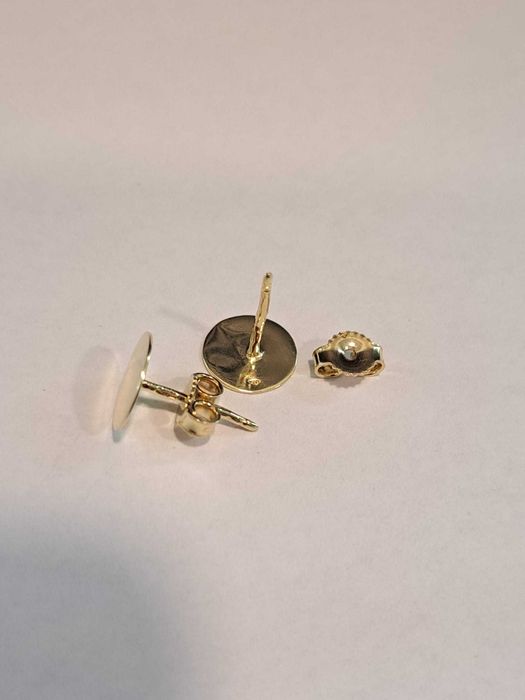 (AG41) Cercei aur, 14K B5207.1 - Certificat de garantie!