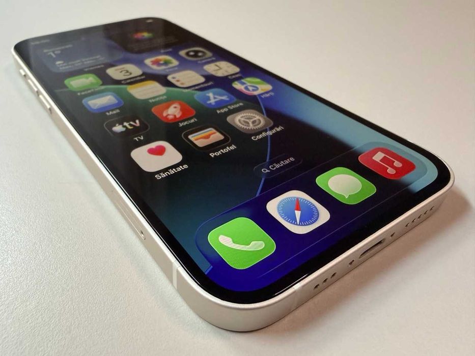  Apple / iPhone 12 128 Gb / White / 100% Acumulatorul
