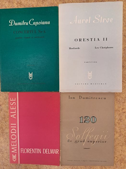 Carti de muzica si partituri, 400 lei