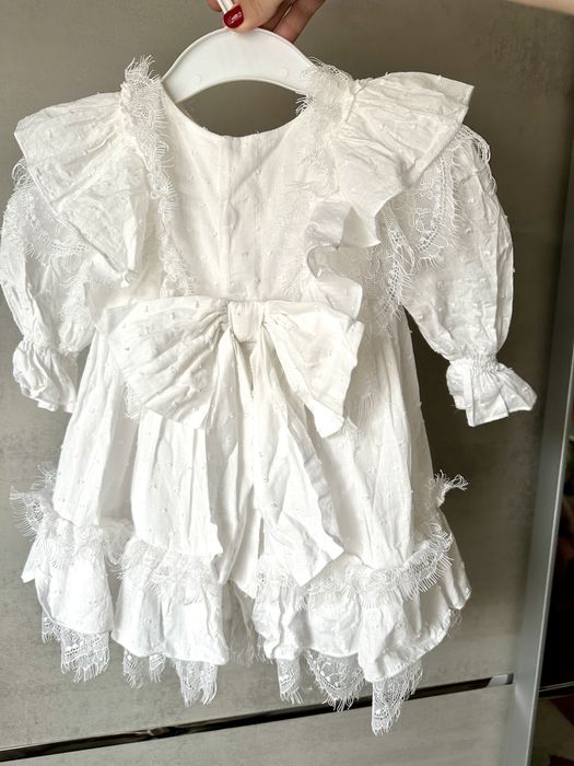 Rochita botez MARILU 3-6 luni 62-68cm + BENTITA