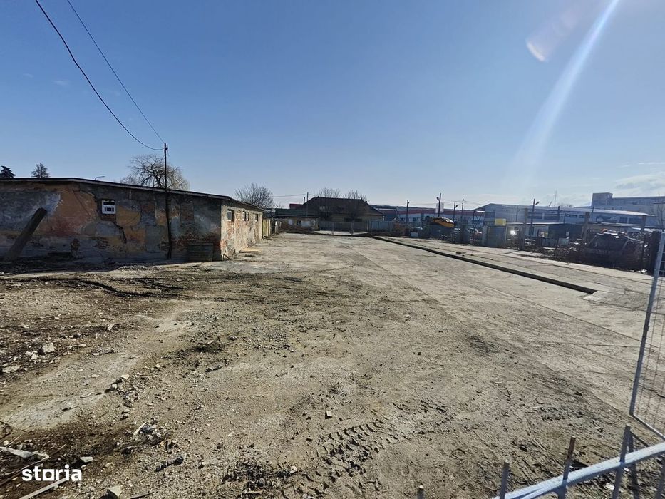 Inchiriere platforma betonata, 2000 mp + cladire 130mp