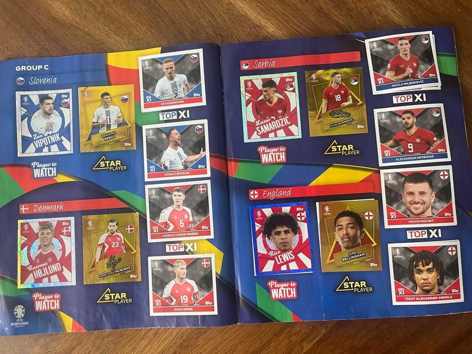 Album Topps euro 2024 Complet