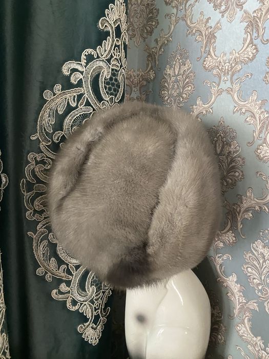 Норковая шапка в отличном состоянии