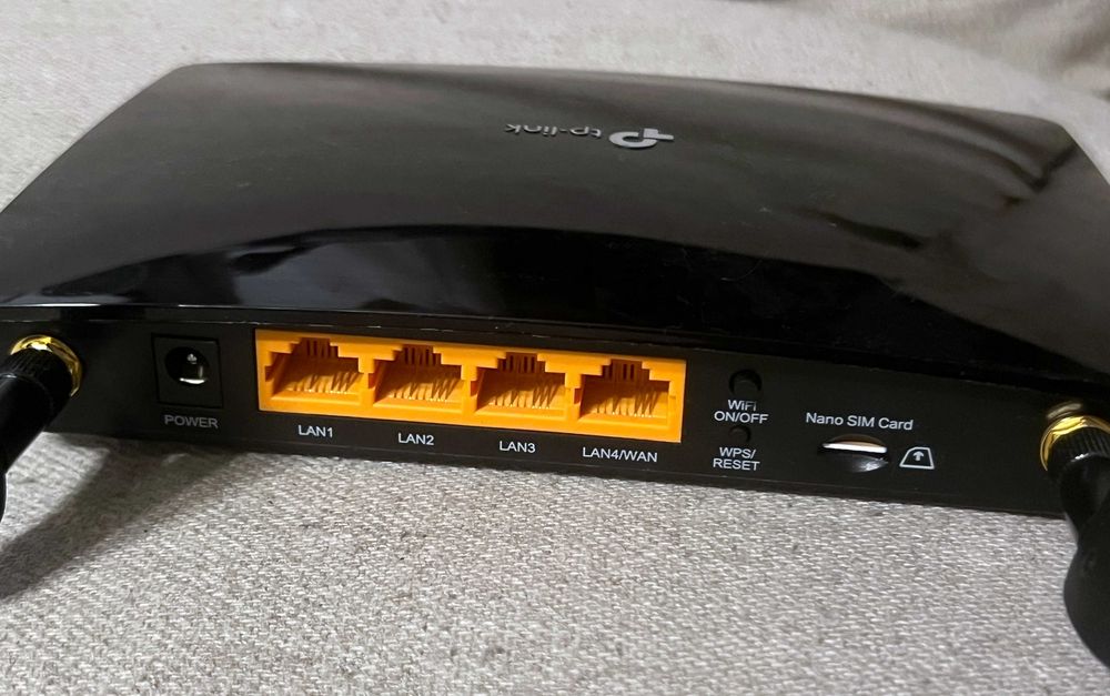 Router 4G LTE TP Link Archer MR200 AC750 dual band WiFi SIM