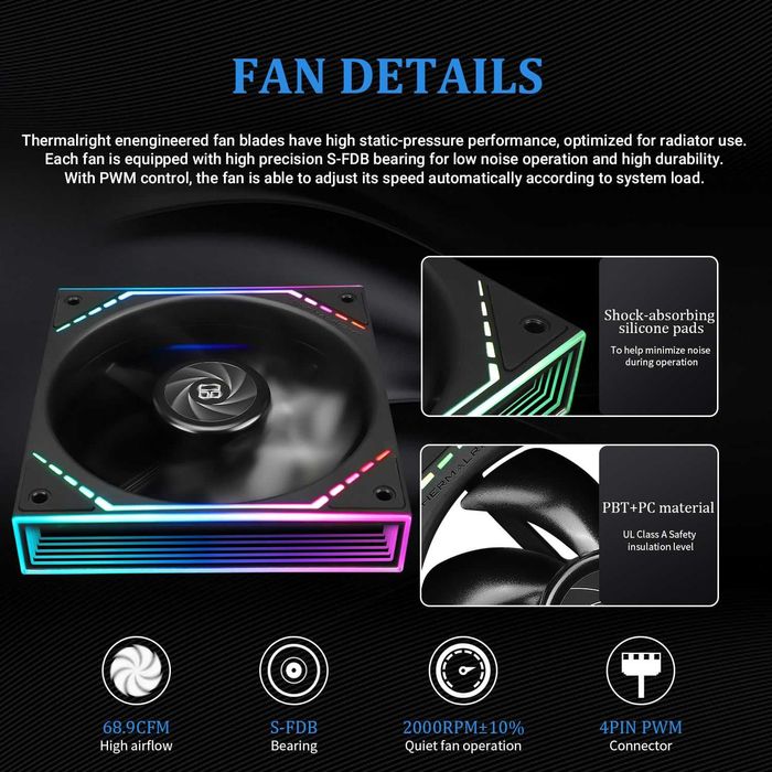 Cooler CPU Thermalright Frozen Infinity 240 Lichid Negru,PWM Intel AMD