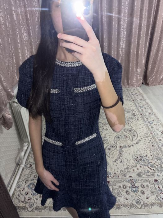 твидовое платье