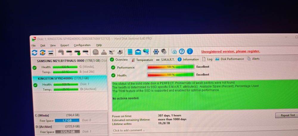Ssd Kingston renegade g4 4tb