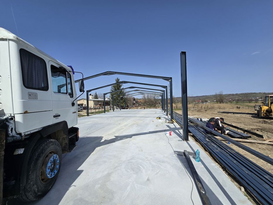 Hala structura metalica hale metalice diferite din stoc sau la comanda