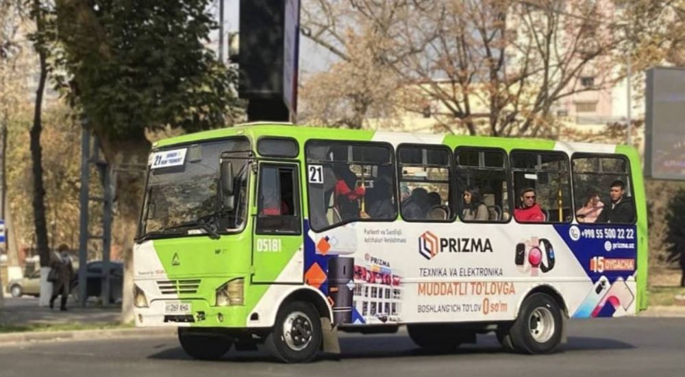 Avtobus tashqi reklama | Размещение рекламы на автобусах