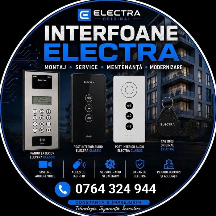 Interfon electra Constanța