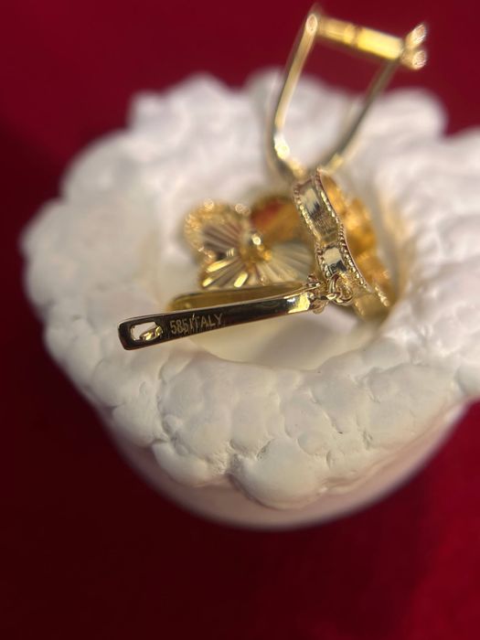 Золотые серьги/BariBarShop/0•0•12