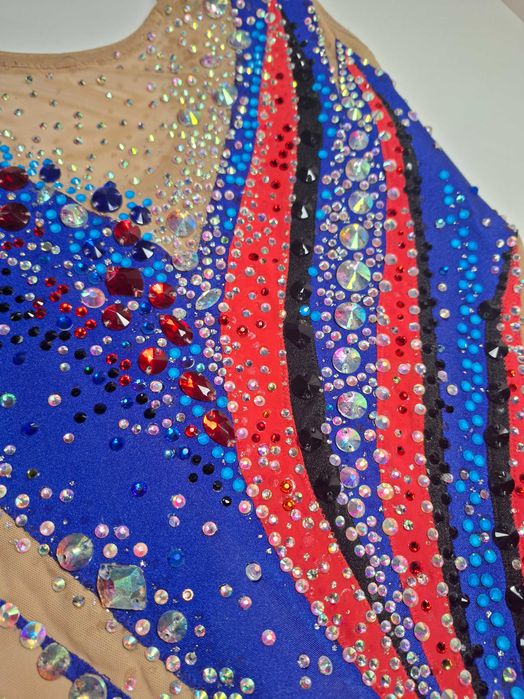 Трико за художествена гимнастика, размер 140 см