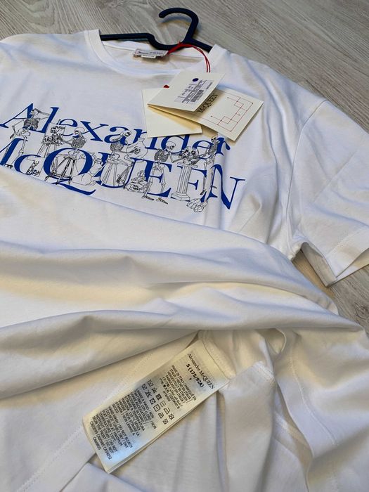 Alexander McQueen tricou S, autentic, retail price 375 euro