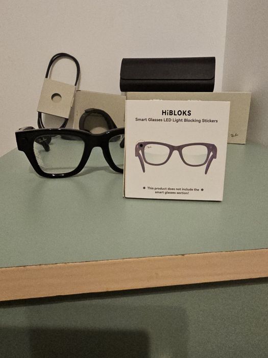 Ray-ban meta display + HiBLOKS