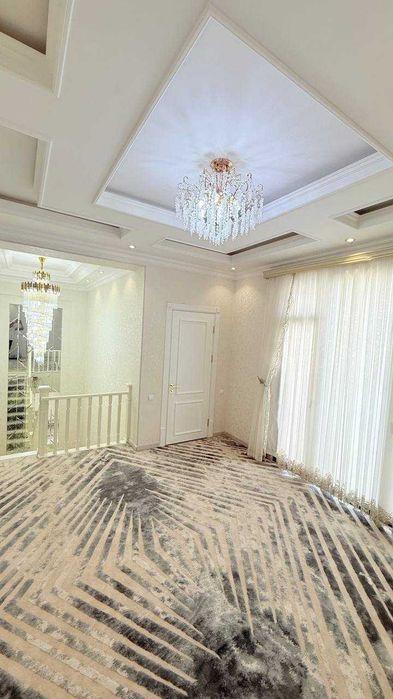 Срочная продажа в стиле хай тек новый коттедж, Сергели коттедж, ХайТек